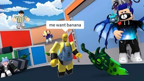 MAKING TRUCES WITH THE MURDERER #roblox #murdermystery2 #mm2