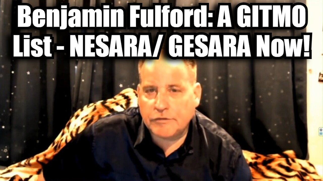 Benjamin Fulford: A GITMO List - NESARA/ GESARA Now!