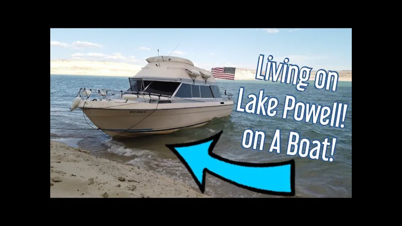 Six Weeks Boondocking on a Boat in Lake Powell, 2021