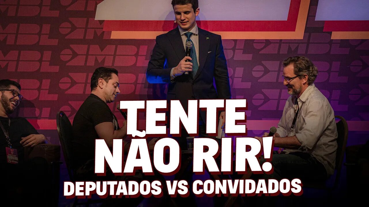 TENTE NÃO RIR - Deputados vs Convidados