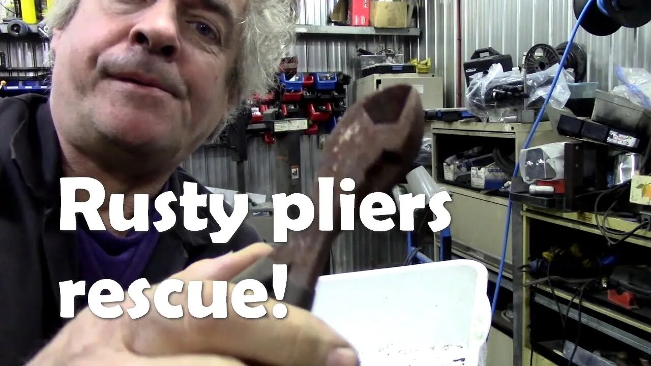 Remember those rusty pliers I found in the 109?