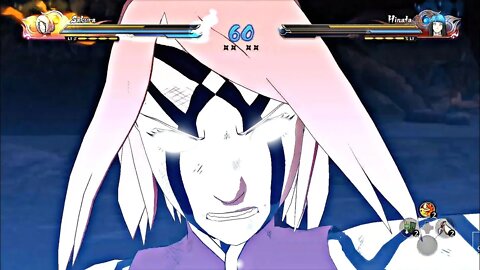 Sakura Ativa BYAKUGOU em Batalha com Hinata - Naruto Shippuden: Ultimate Ninja Storm 4