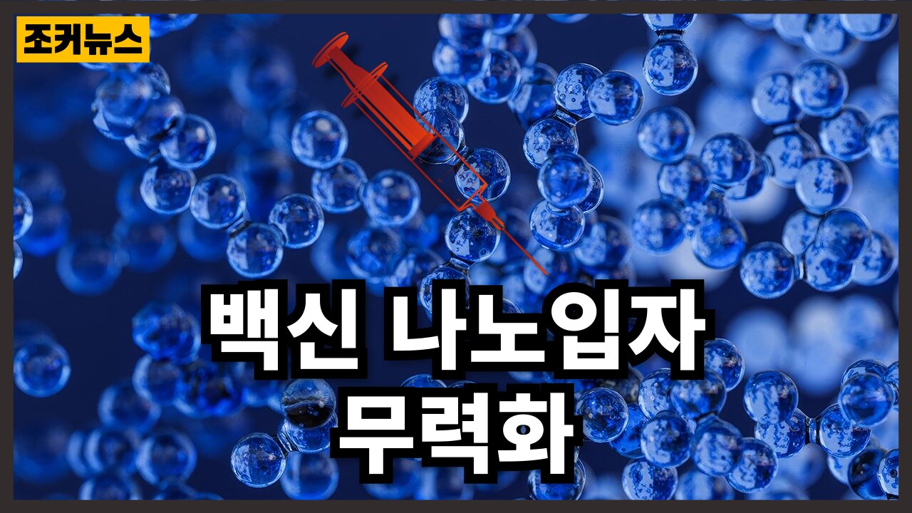 [필시청] "백신 나노입자 무력화" Neutralizing vaccine nanoparticles