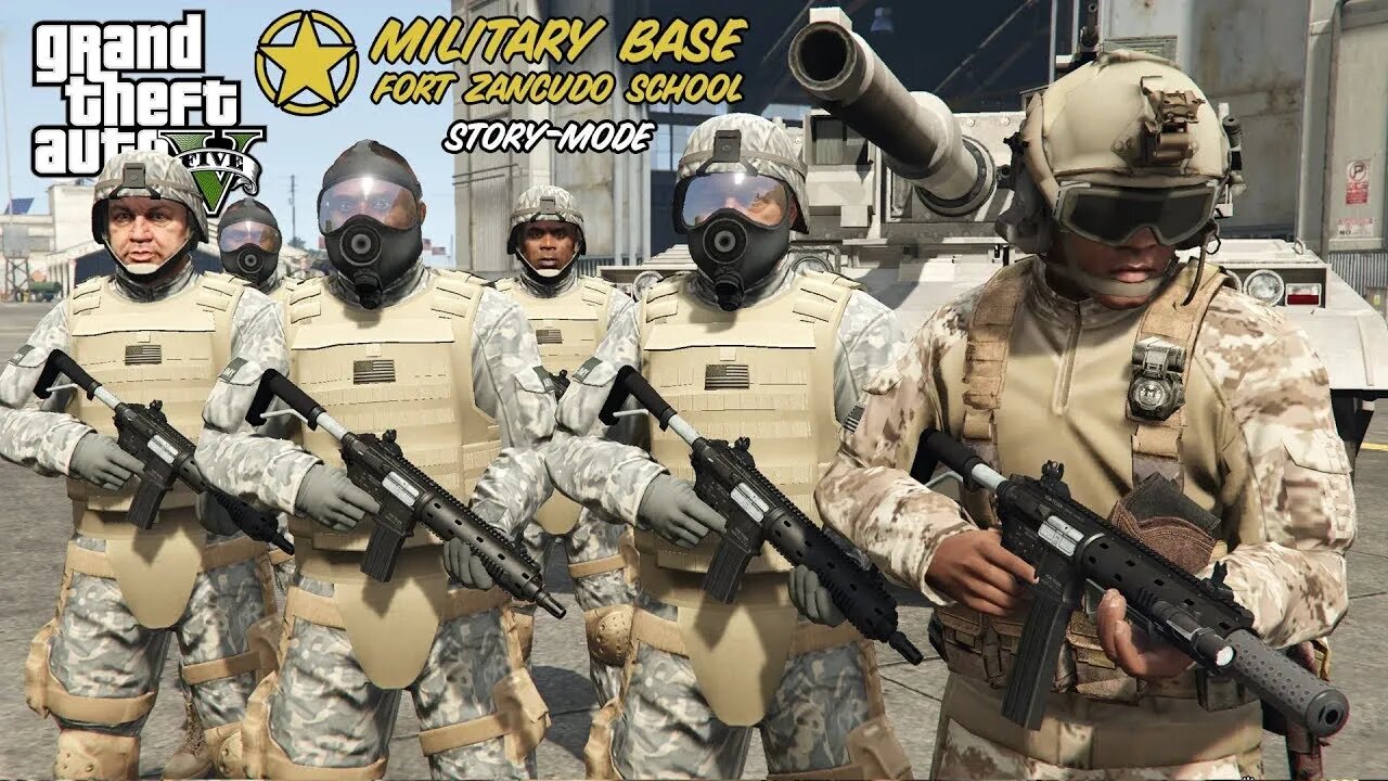 gta v military base attack PART 1