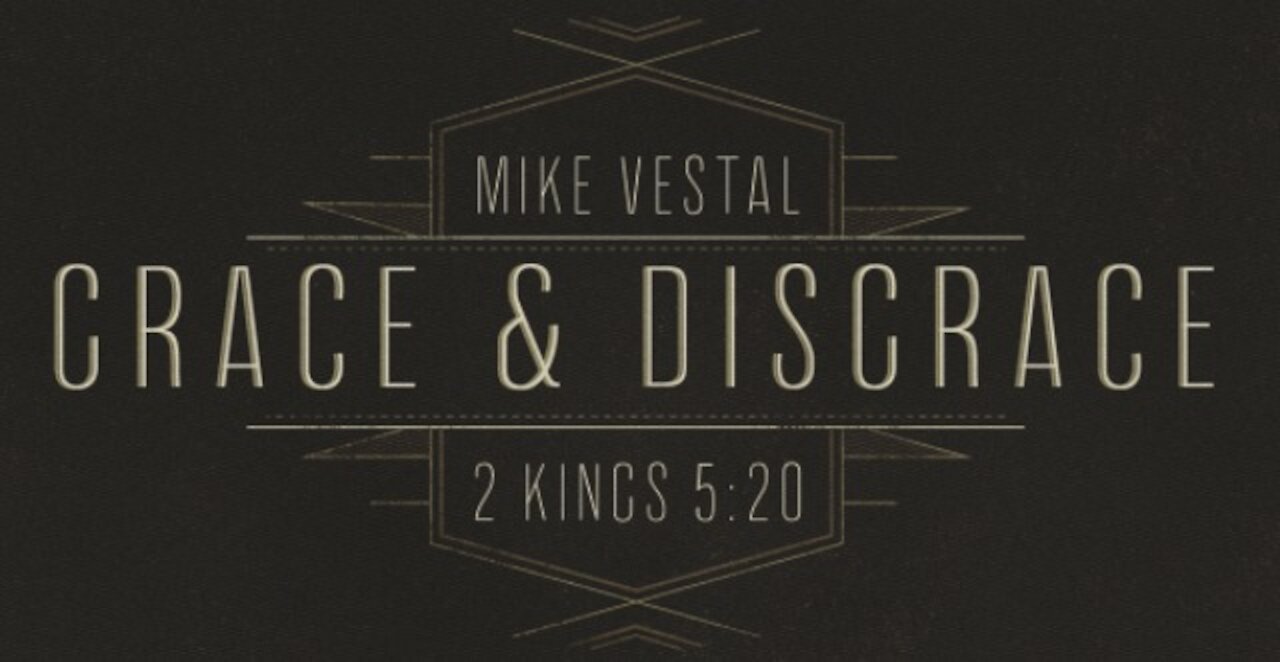 Grace and Disgrace. It is your Choice
