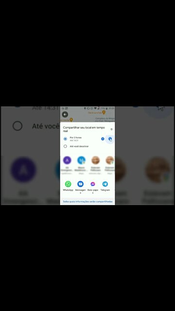 LOCALIZAR pessoa em TEMPO REAL pelo MAPS #shorts