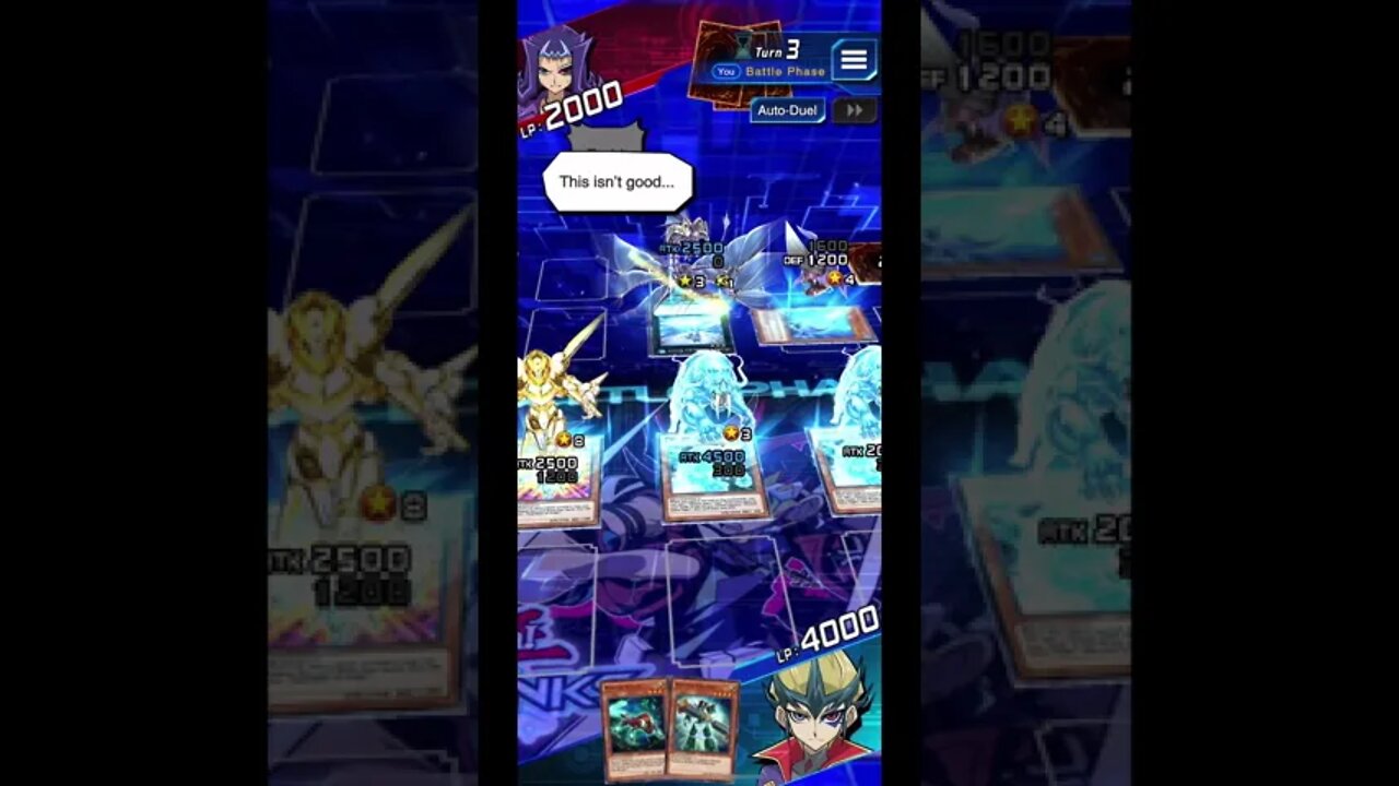 Yu-Gi-Oh! Duel Links - Attack, Photon Sabre Tiger! Gameplay