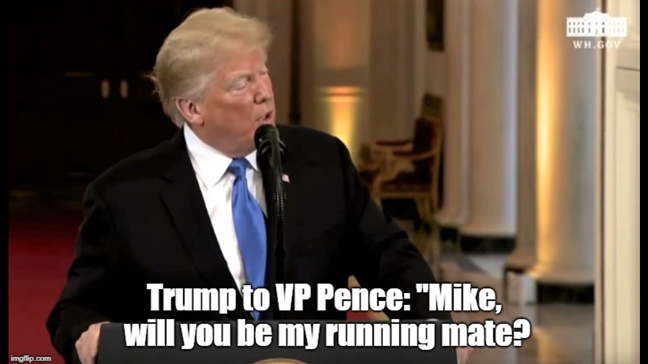 Trump asks Mike Pence to be his 2020 running mate