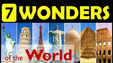 7 Wonders of the world 🌍 | update your general knowledge