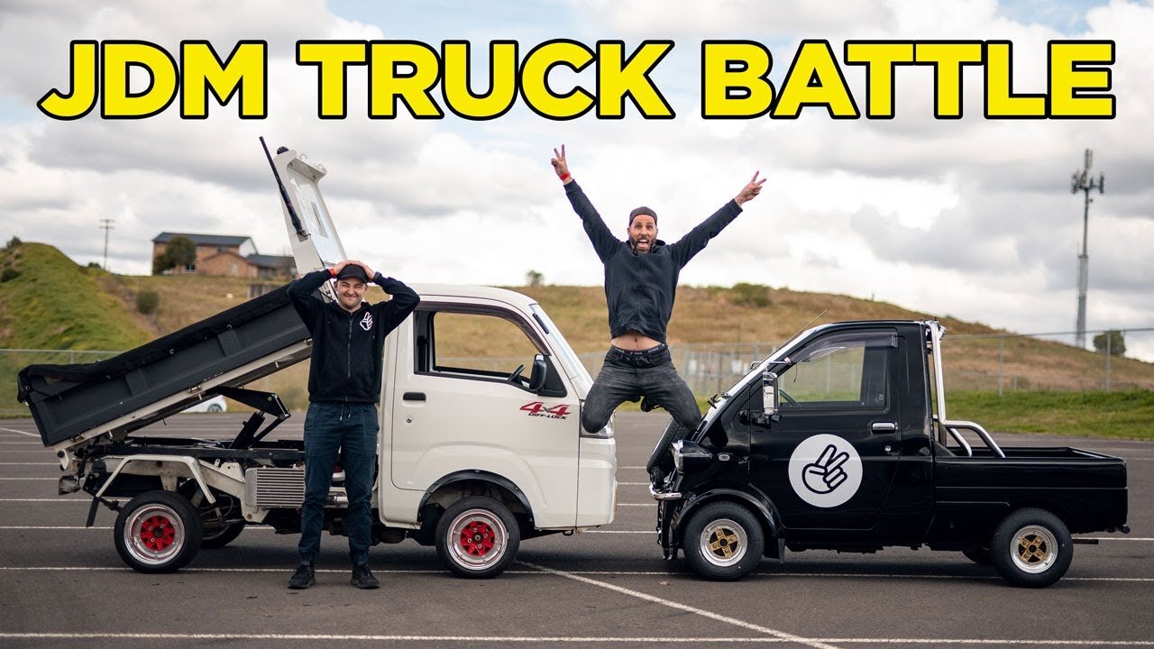 Kei Truck VS JDM Midget High Speed | Our most Dangerous Race