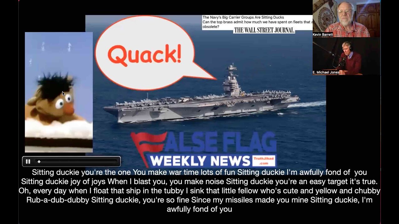 BREAKING! Four (4) Carrier Strike Groups Deployed! WW3 Imminent? NOT! (with E. Michael Jones)