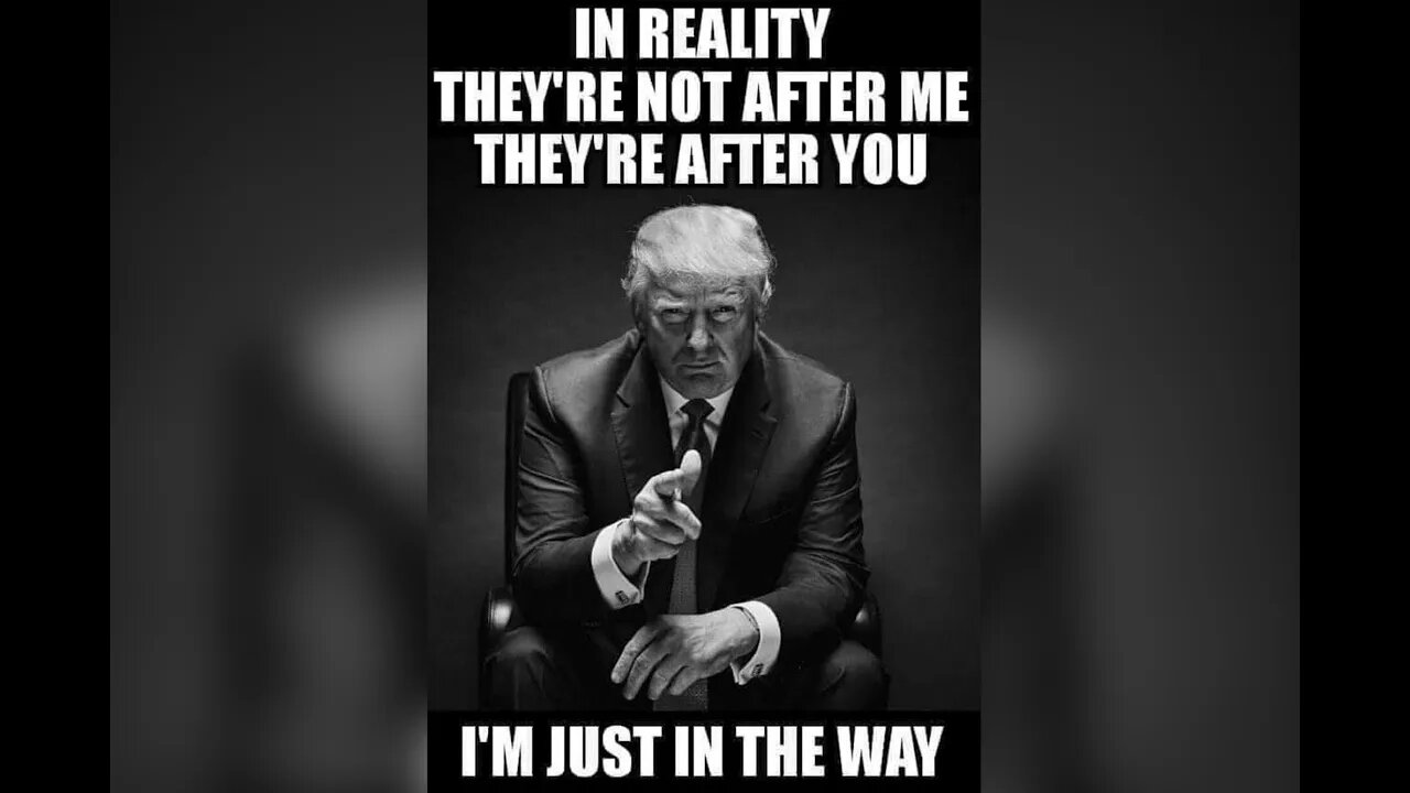 "I have a lot of enemies out there. So this may be the last time you will see me for a while." Potus