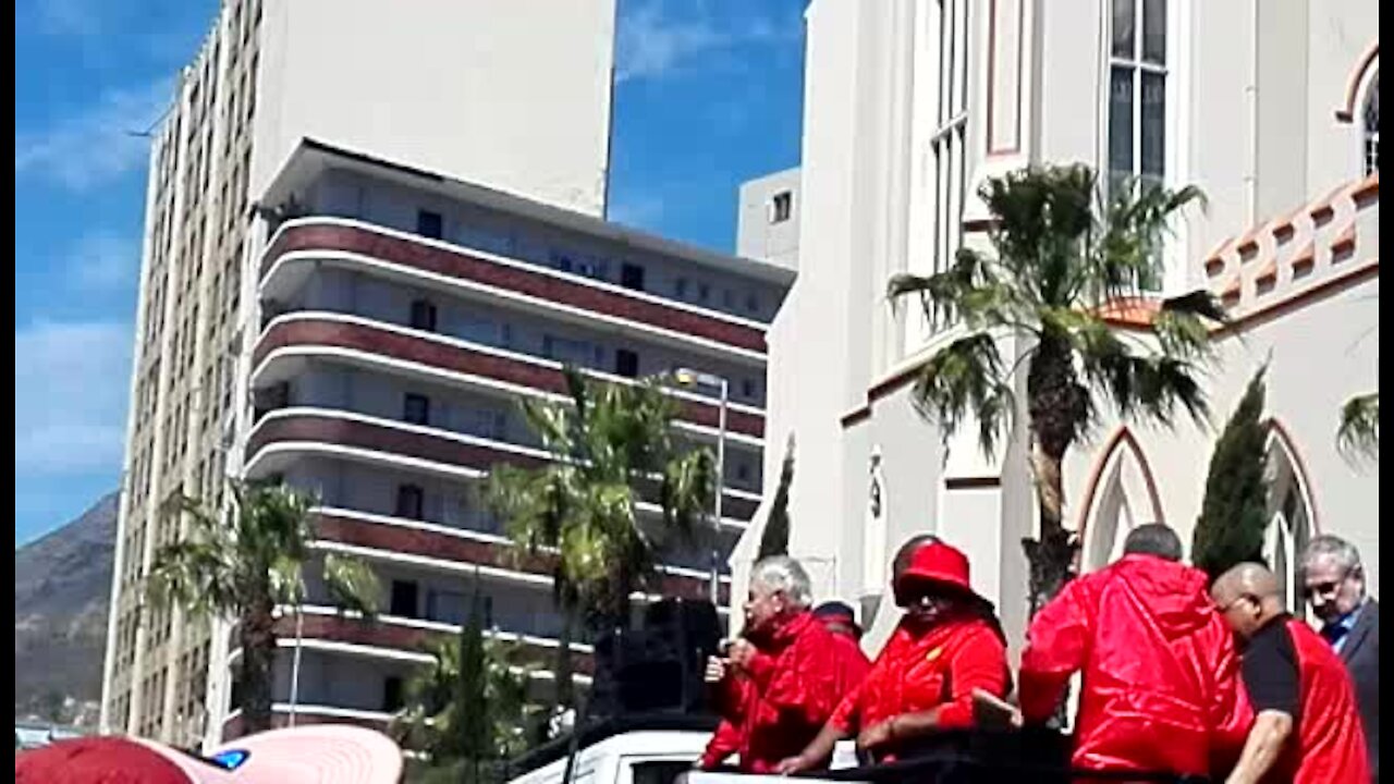 Zuma must go, state capture is a crime against humanity: Cosatu workers in the WCape (CaH)
