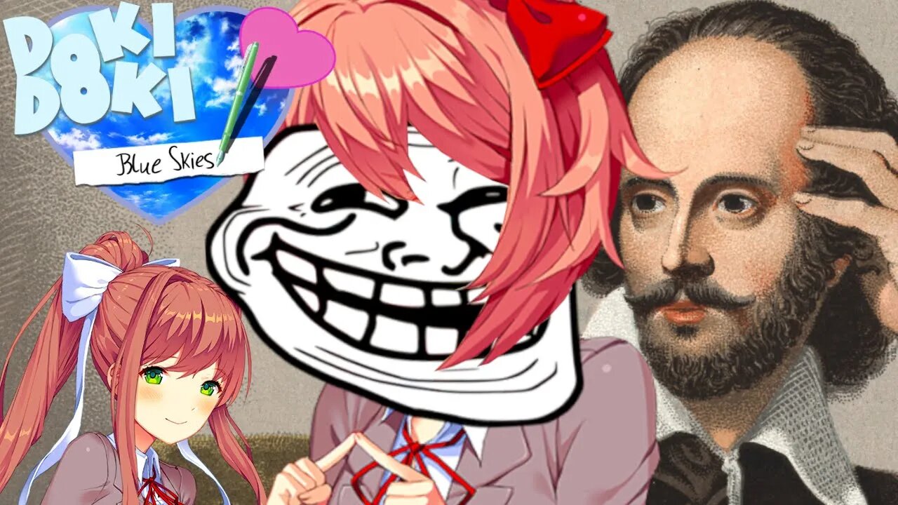 SAYORI'S POEMS PUT SHAKESPEARE TO SHAME | DOKI DOKI BLUE SKIES (PART 20)