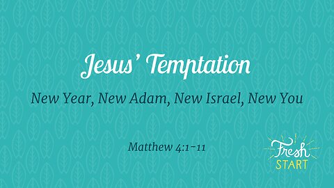 Jesus's Temptation