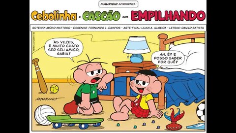 Cebolinha&Cascão em-Empilhando | Gibis do Rapha 2