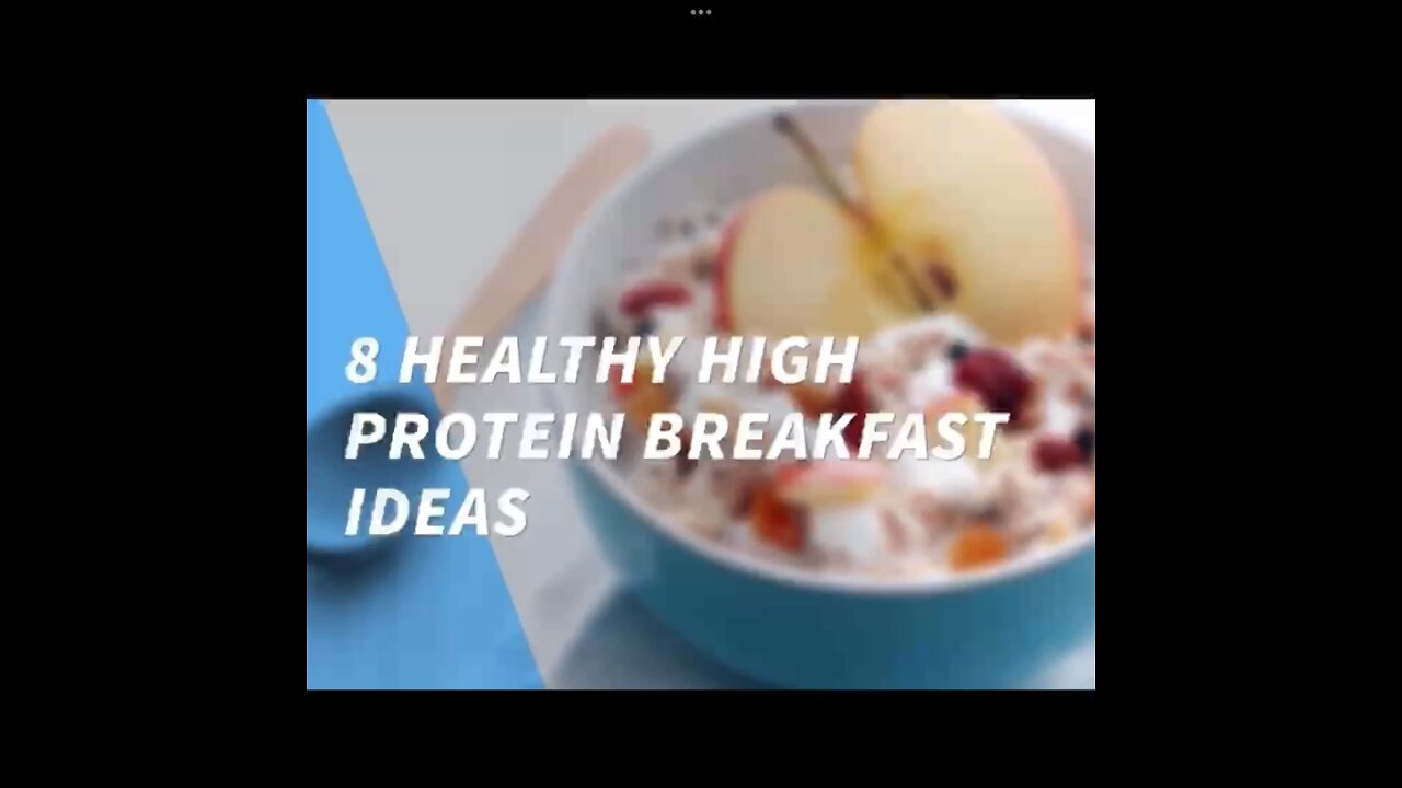 8 HEALTHY HIGH BREAKFAST SNACKS (InVincible)
