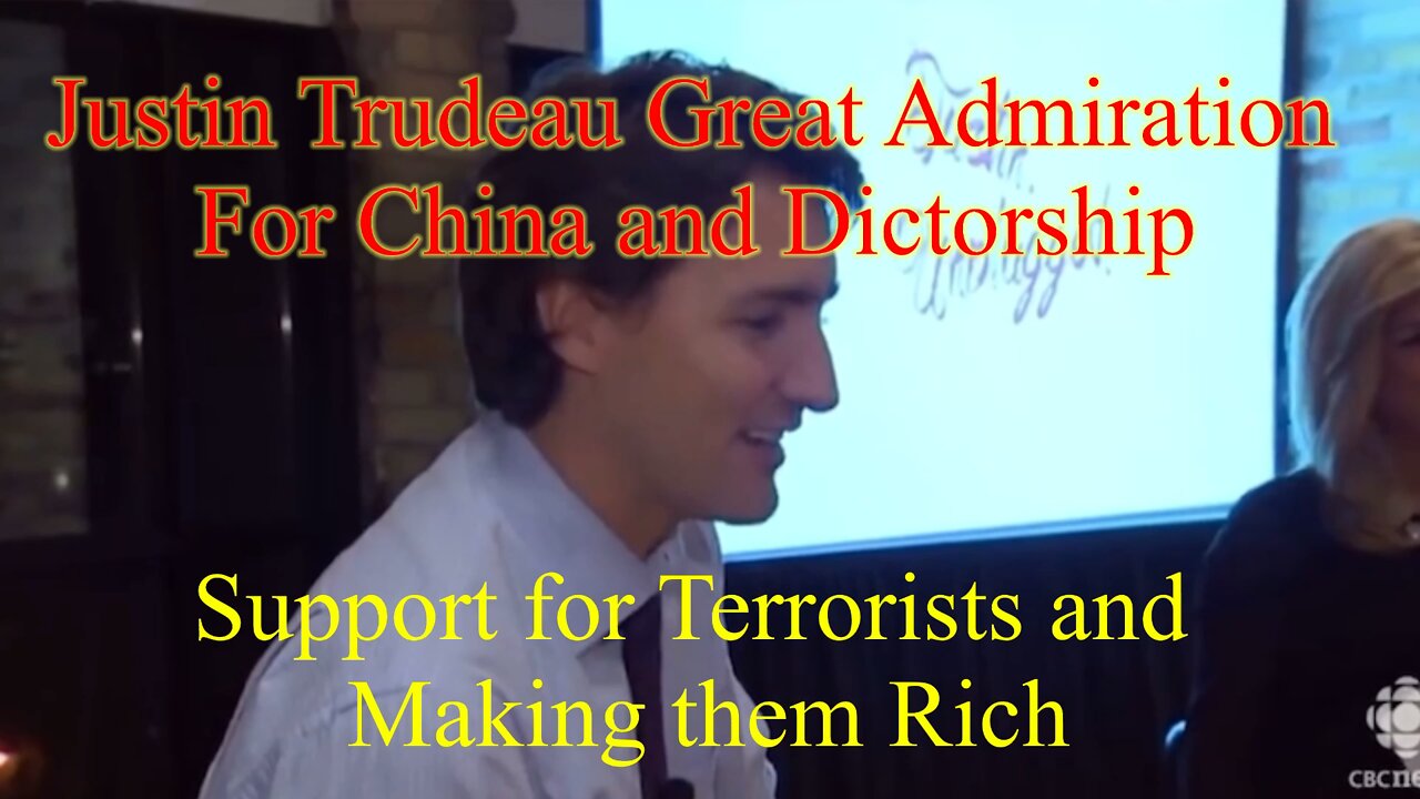 Justin Trudeaus Love of China And Dictatorship Black face Emergency Acy