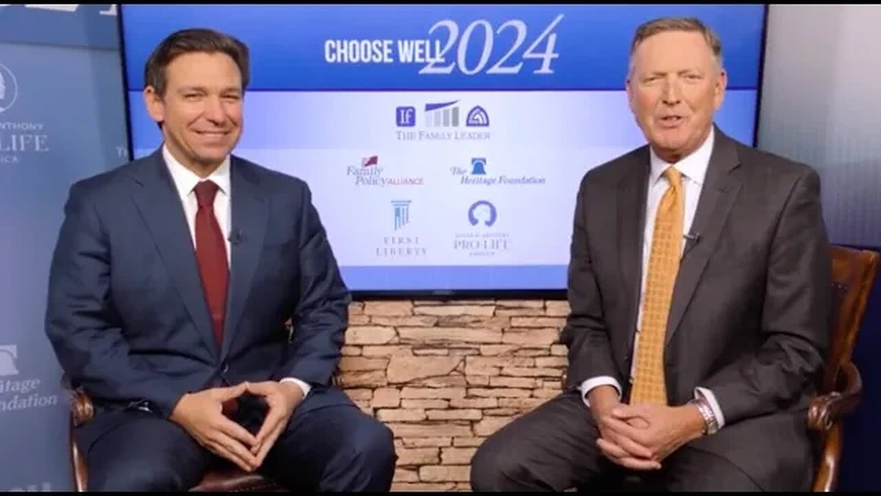 Ron DeSantis’ Interview with Bob Vander Plaats - President and CEO of the FAMiLY Leader