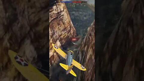 Enemy Wrecked Straight Into a Mountain! #shorts