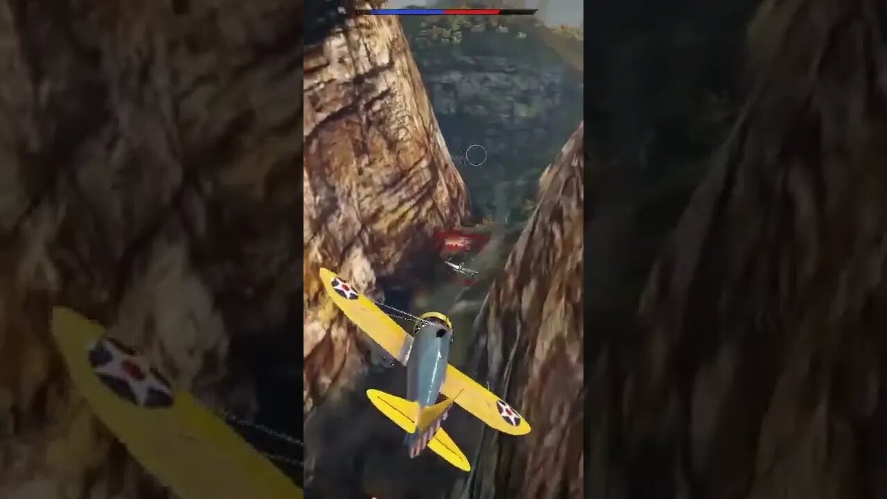 Enemy Wrecked Straight Into a Mountain! #shorts