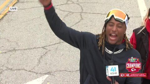 Justin Reid's message to the haters