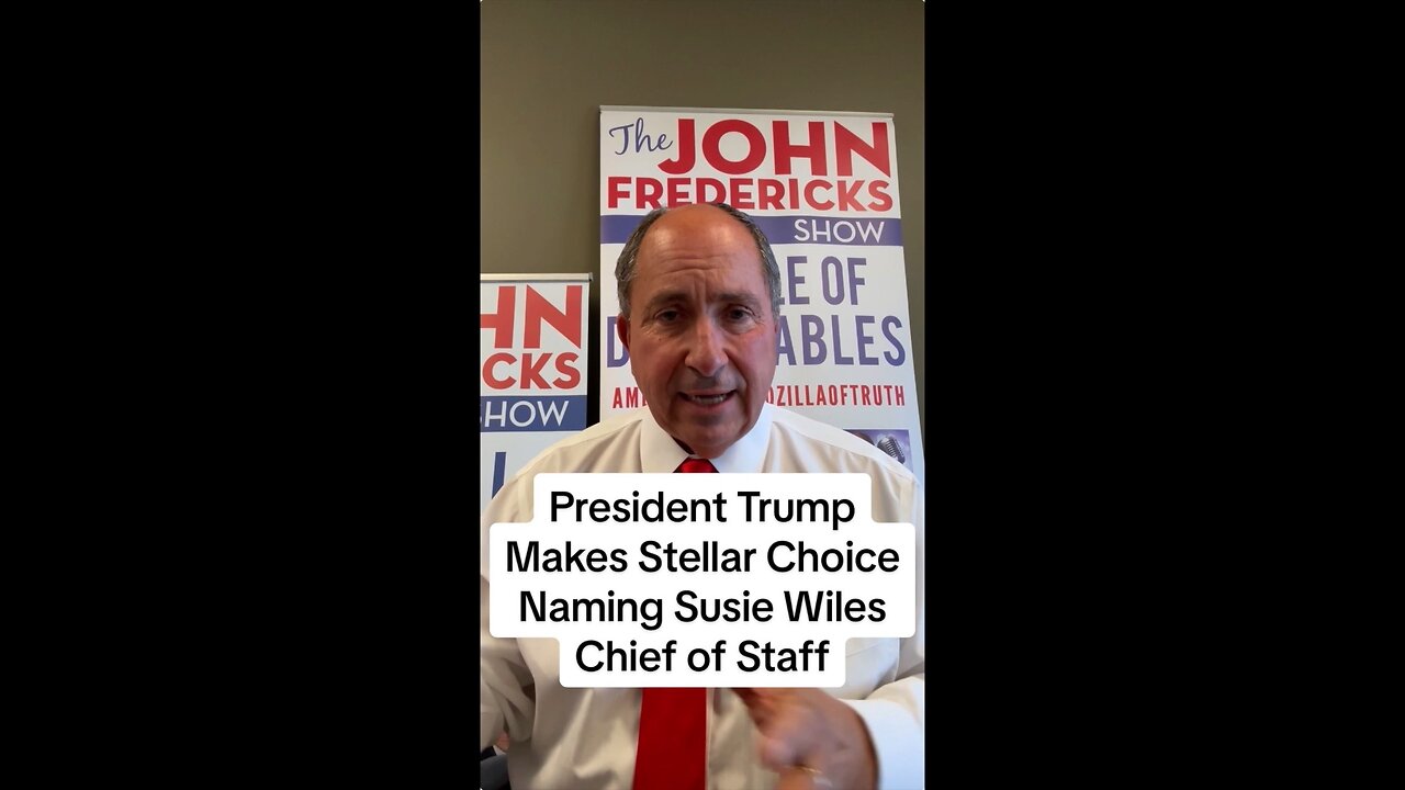 President Trump Makes Stellar Choice Naming Susie Wiles Chief of Staff