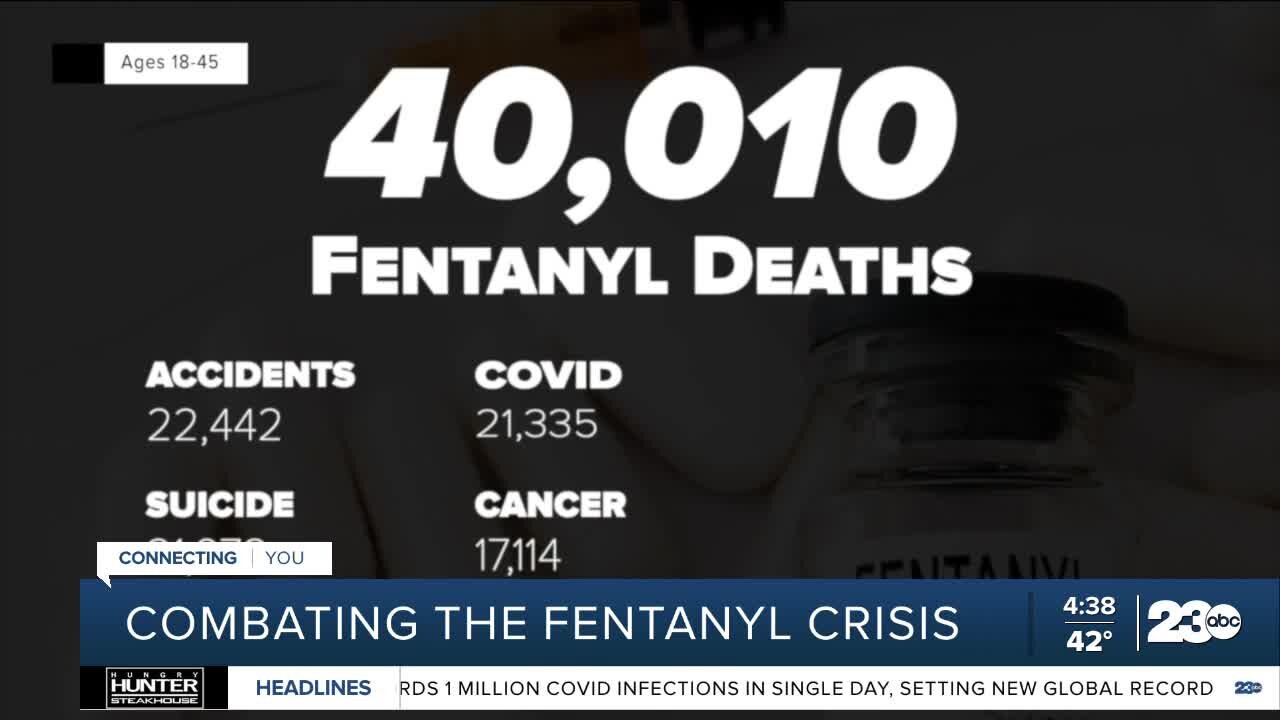 CDC: Fentanyl leading cause of death for ages 18 to 45