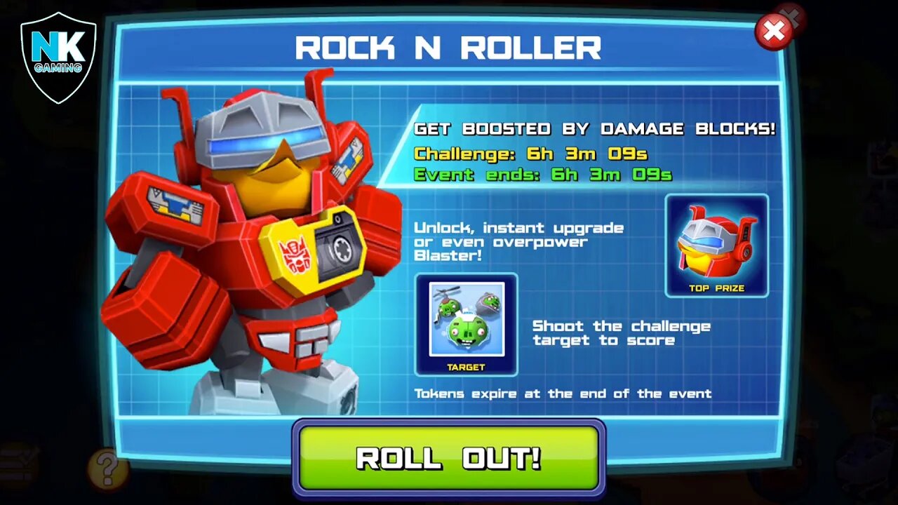 Angry Birds Transformers 2.0 - Rock N Roller - Day 6 - Featuring The Coneheads