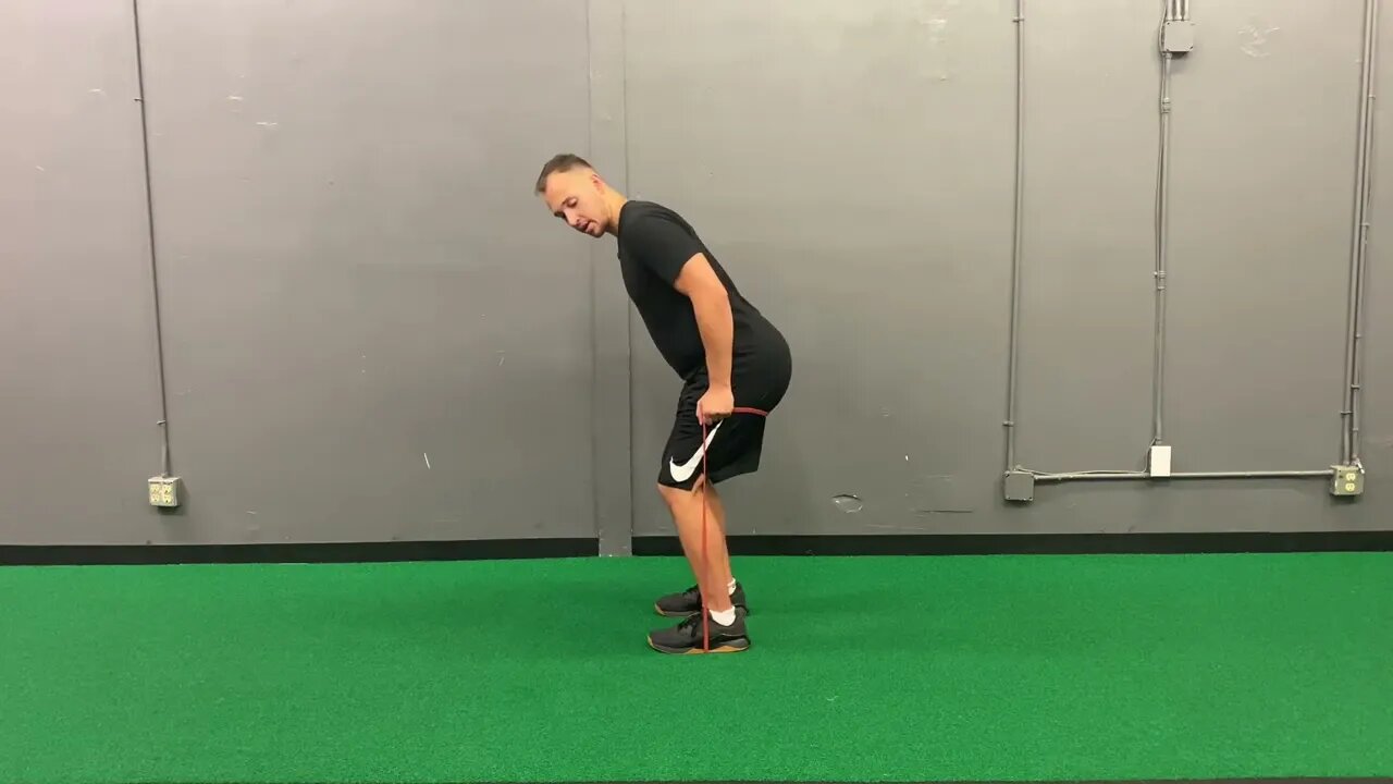Banded Tricep extension kickbacks