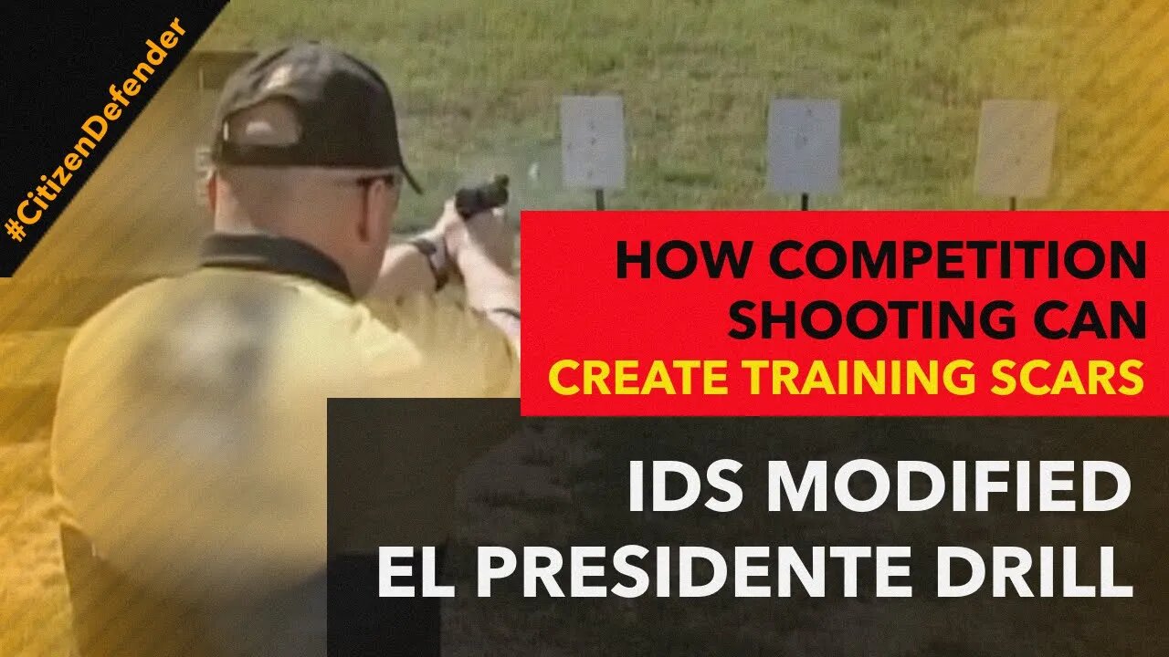 How Competition Shooting Can Create Training Scars | IDS Modified El Presidente Drill