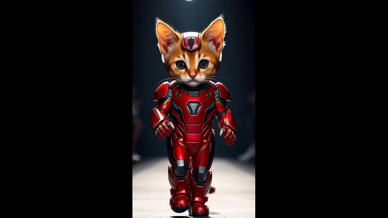 "Baby Avengers as kittens: cute or out of character? Thor, Iron Man, Black Panther, runway style!"