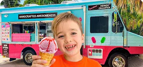 Chris and Niki explore Mom's ice cream truck