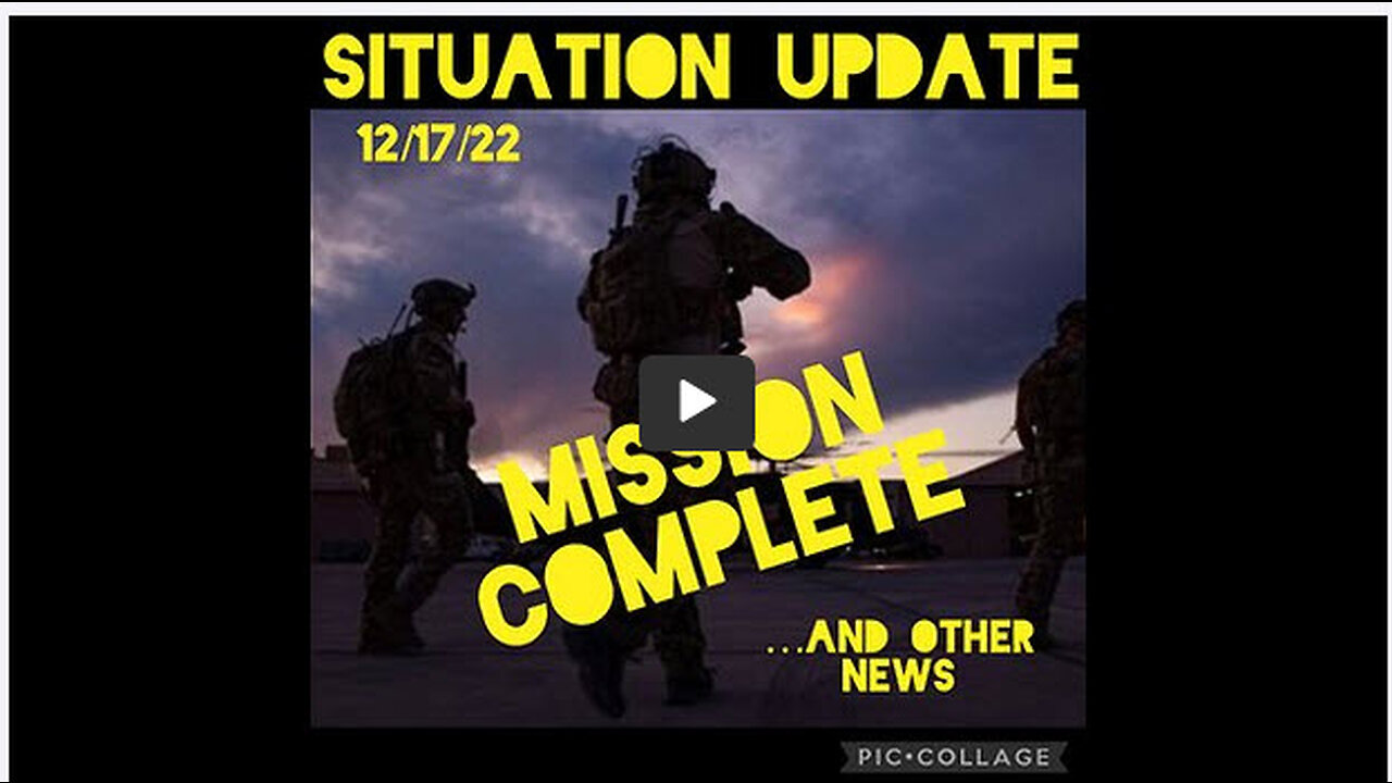 SITUATION UPDATE 12/17/22