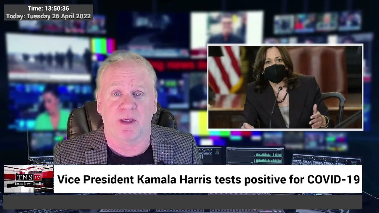 Vice President Kamala Harris tests positive for COVID-19