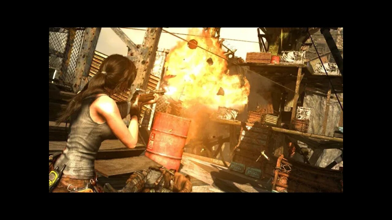 Deitando geral - Tomb Raider 2013