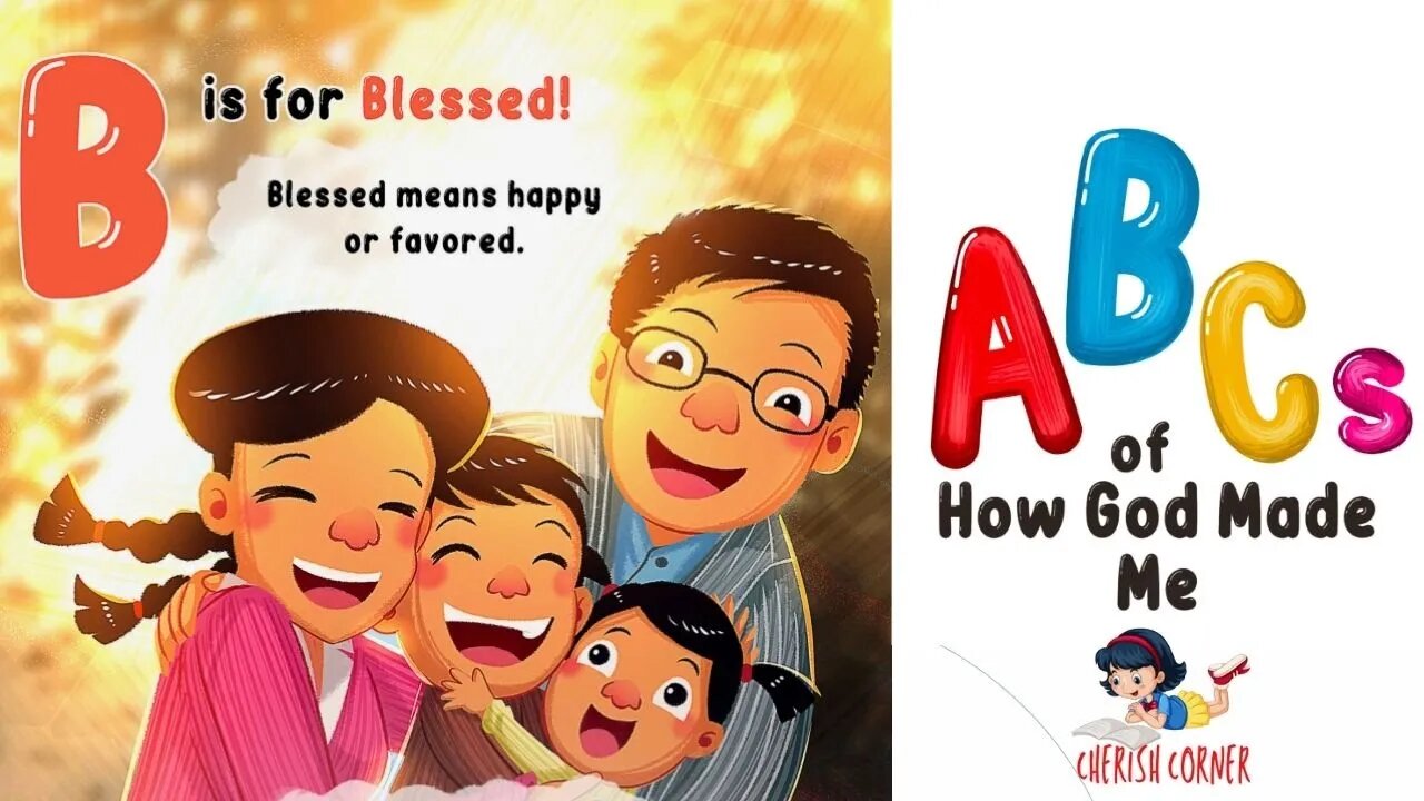 ABC's Of How God Made Me | Read Along Book For Kids