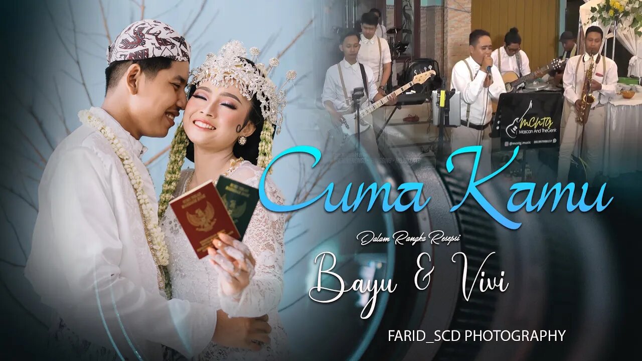 cuma kamu | mascan And The Genk | Dalam Rangka Resepsi Pernikahan Bayu & vivi