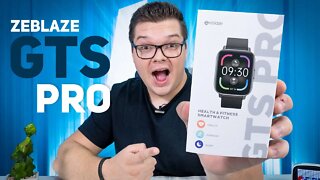 Smartwatch BOM e BARATO! Esse é o Zeblaze GTS PRO!