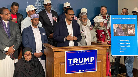 LIVE: Minnesota Somali leaders endorse Trump for president