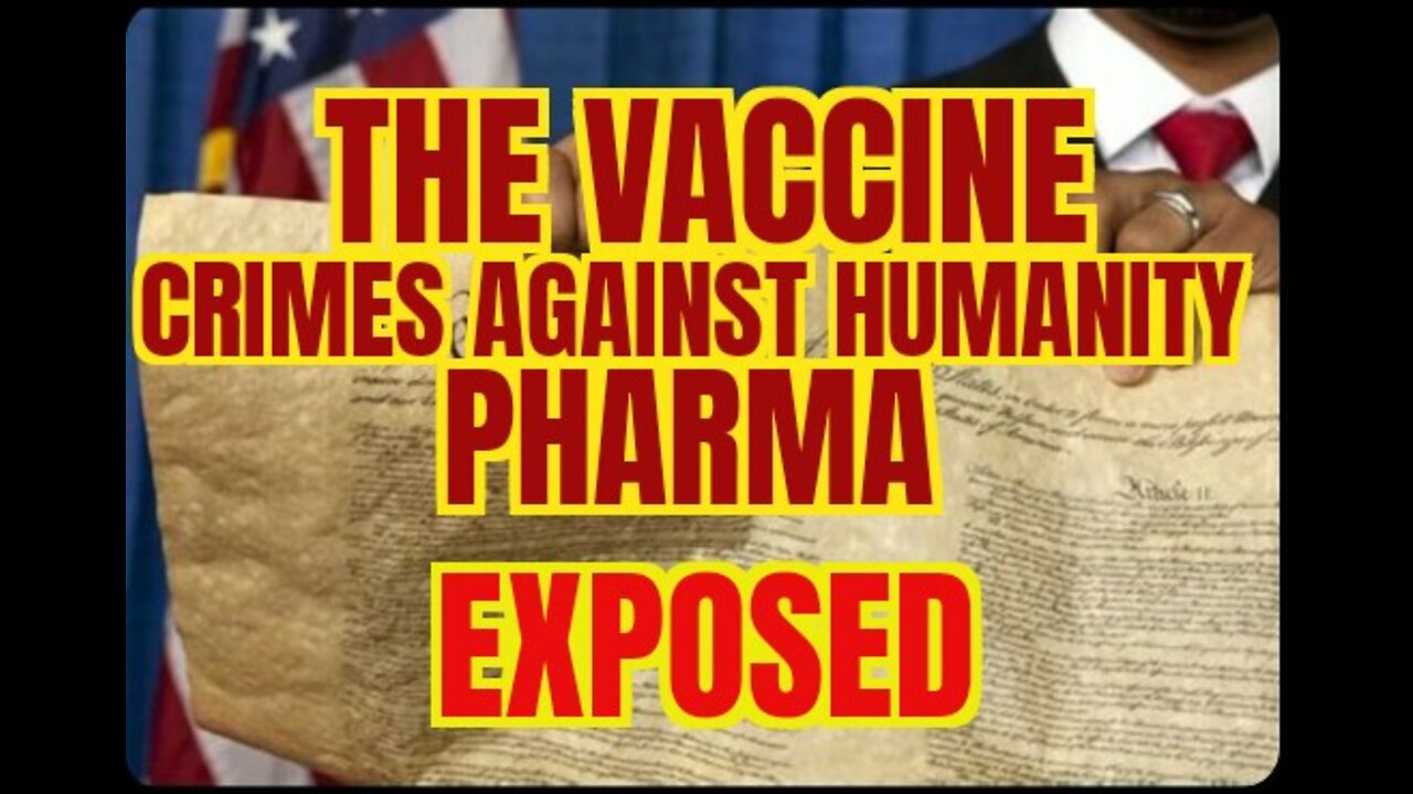 811. 💉EXPOSING THEM🚨Vaccine Holocaust 🚨