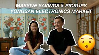 Massive Savings at Yongsan Electronics Market - Pickups in Seoul, South Korea