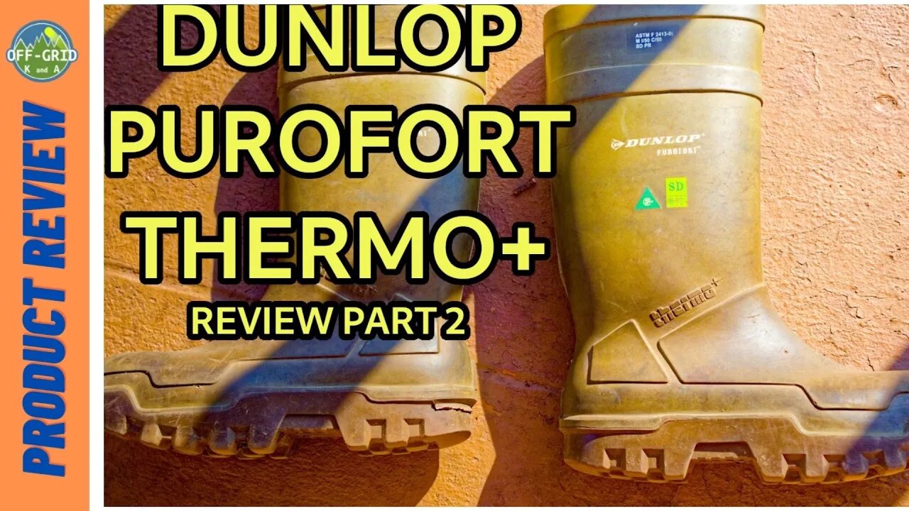 PART 2 - DUNLOP PUROFORT RUBBER BOOTS/HUNTER BOOTS - Gummistiefel // Product Review