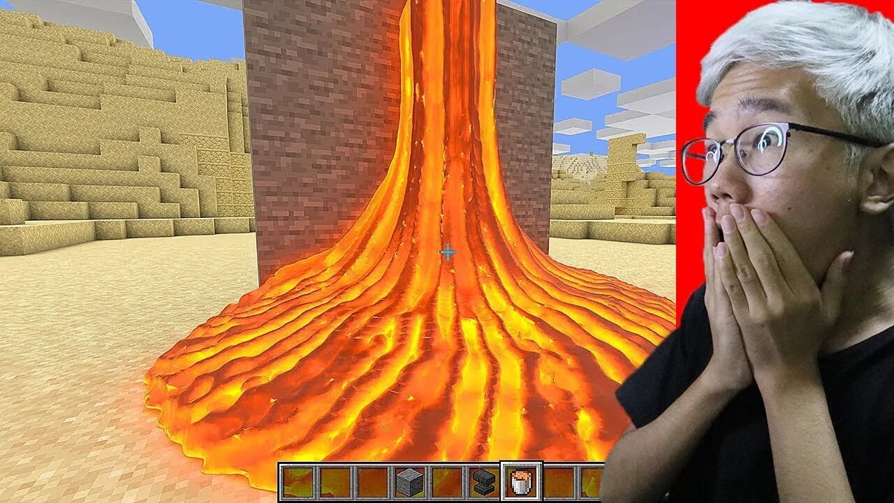 Realistic Minecraft RTX Lava That Is 1000°C !!