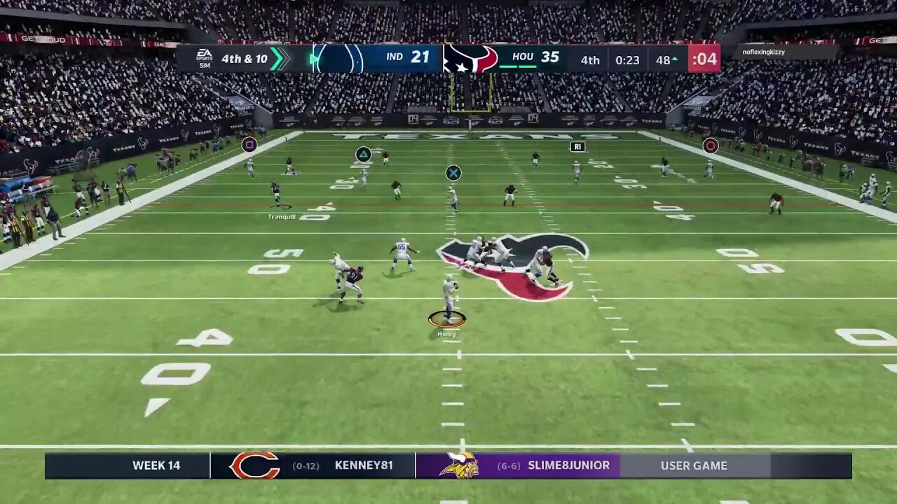 EXECUTIONER747's Live PS4 Broadcast GBL S4W14 vs. Texans