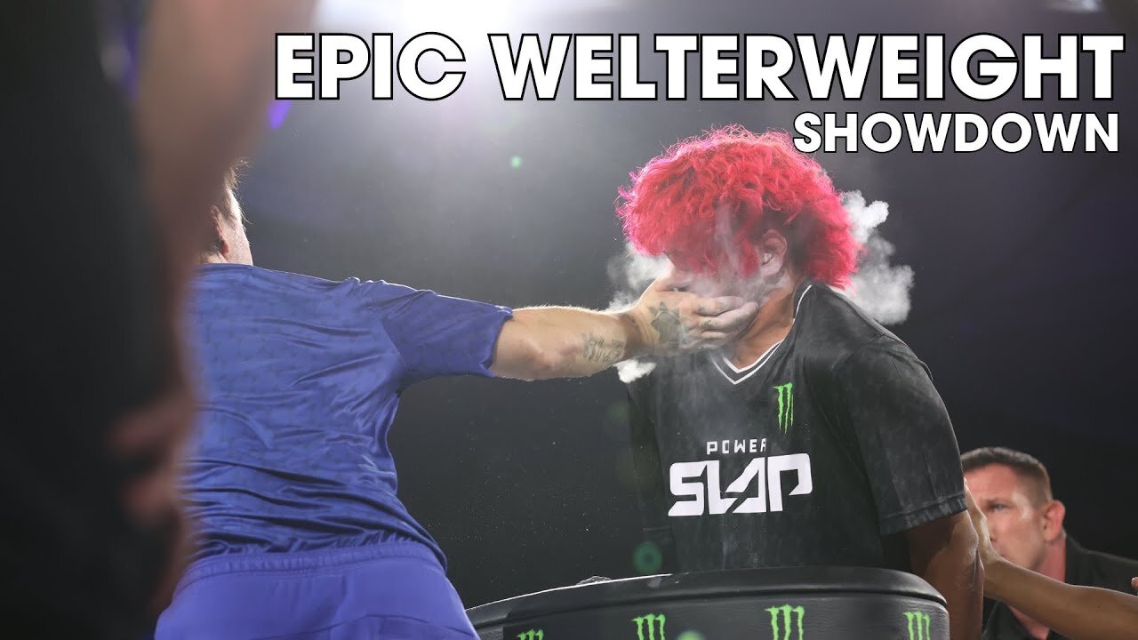 Epic Welterweight Title Showdown | Emanuel Muniz vs Anthony Blackburn | Power Slap 8 - Full Match