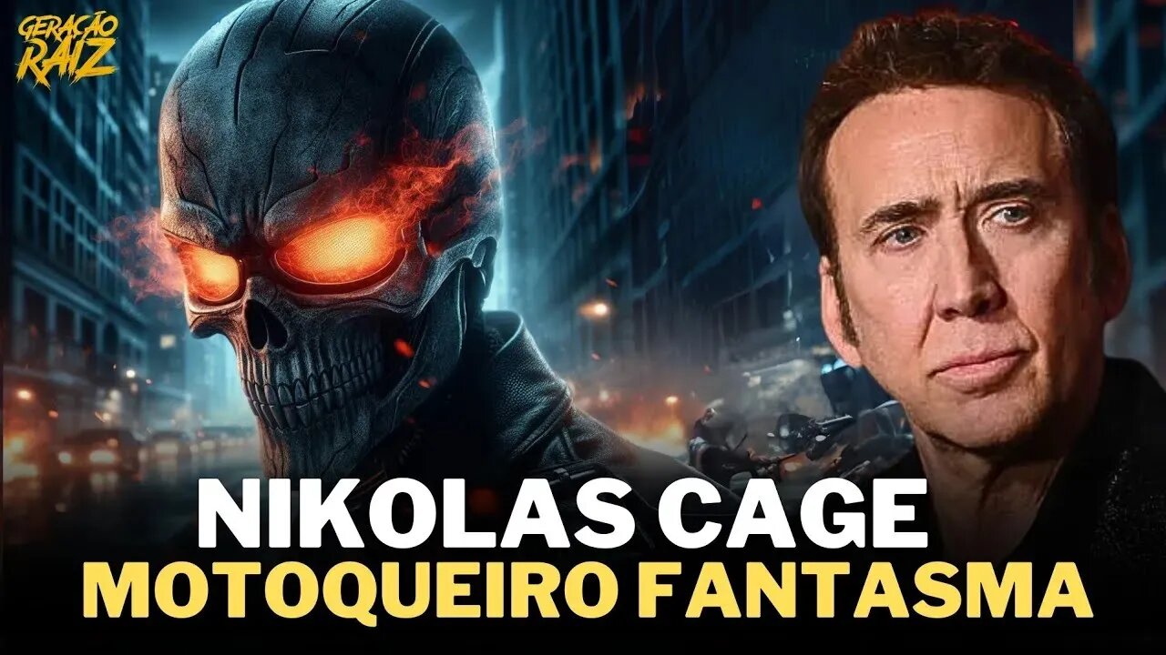 NIKOLA CAGE QUER RETORNAR COMO MOTOQUEIRO FANTASMA