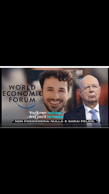 Klaus Schwab canta 😂...Non possiederai NULLA e sarai felice! #World Economic Forum di Davos in Svizzera nel Canton Grigioni...quindi si saprà già poi a chi si potrà dare la colpa del suo GRAN RESET ECONOMICO detto da Schwab appunto nel 2020
