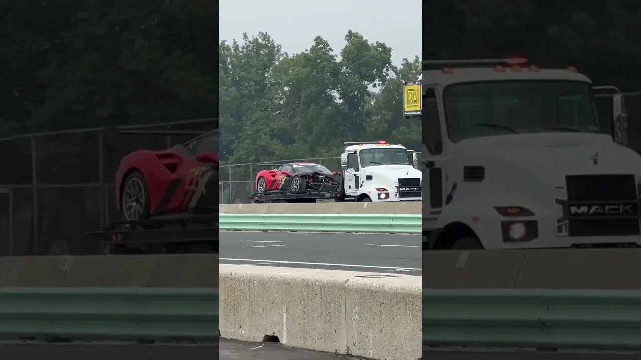 Wrecked 2022 Ferrari 488 Challenge EVO