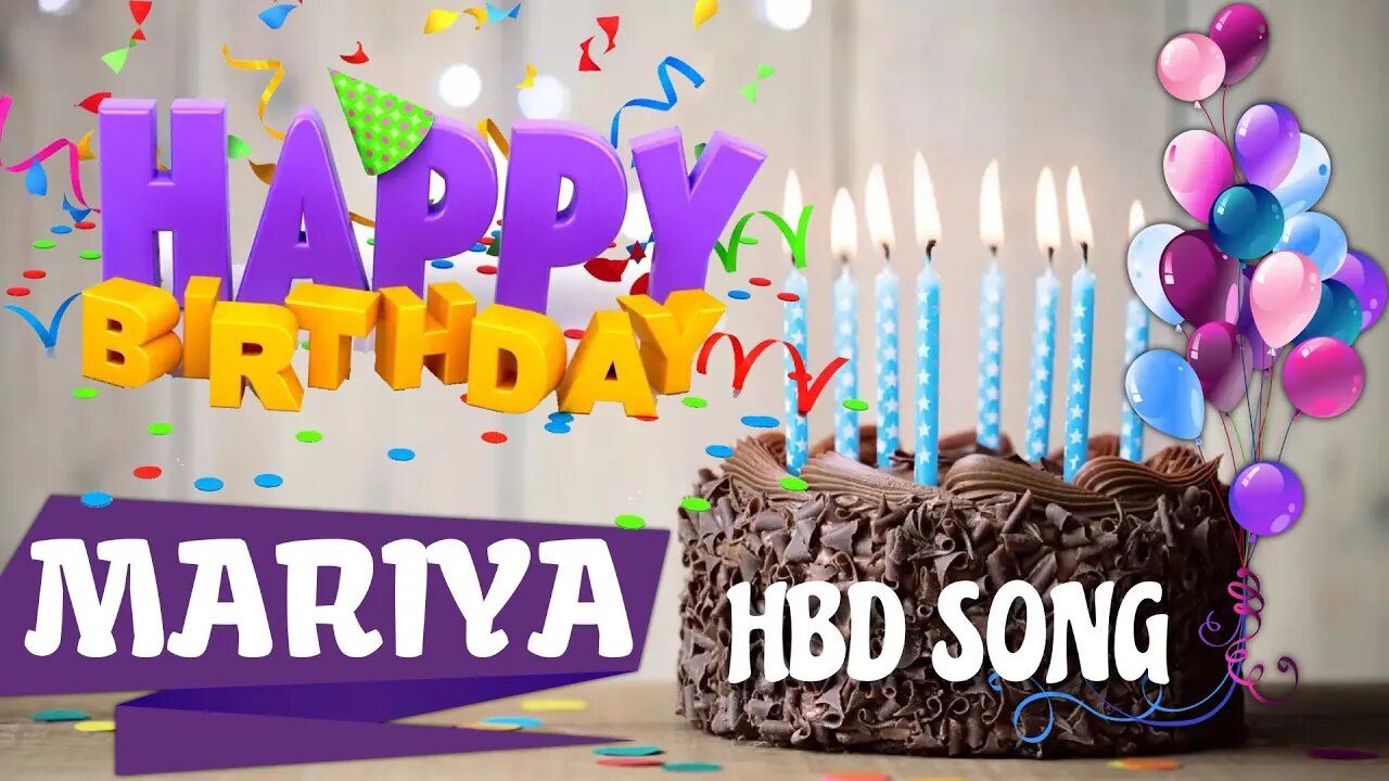 MARIYA Happy Birthday Song – Happy Birthday MARIYA - Happy Birthday Song - MARIYA birthday song